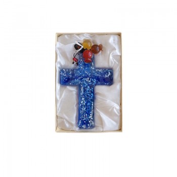 Σταυρός Γυάλινος 025BL