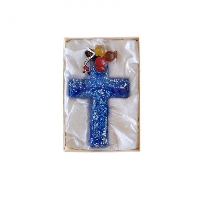 Σταυρός Γυάλινος 025BL
