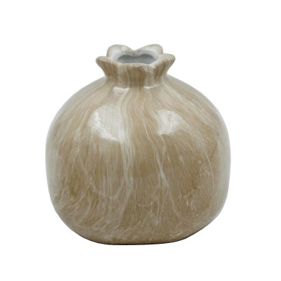 Ρόδι Κεραμικό Μπέζ 011CR