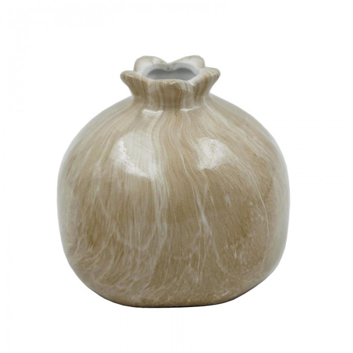 Ρόδι Κεραμικό Μπέζ 011CR