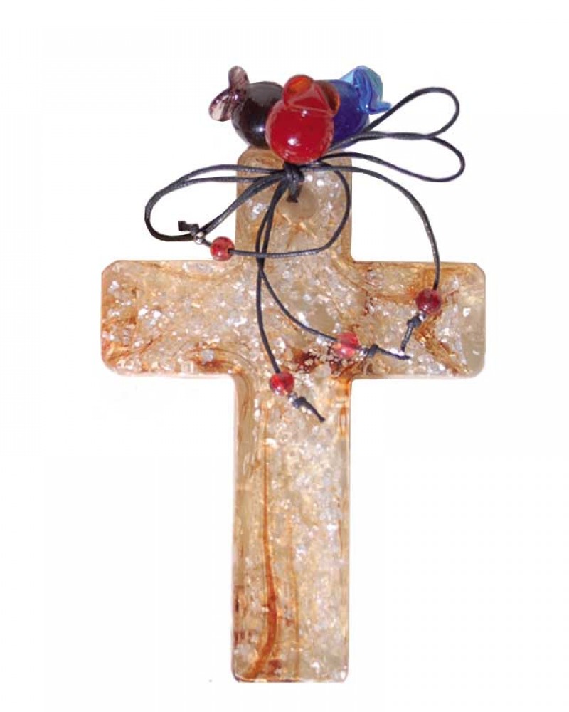 Σταυρός Γυάλινος 025A