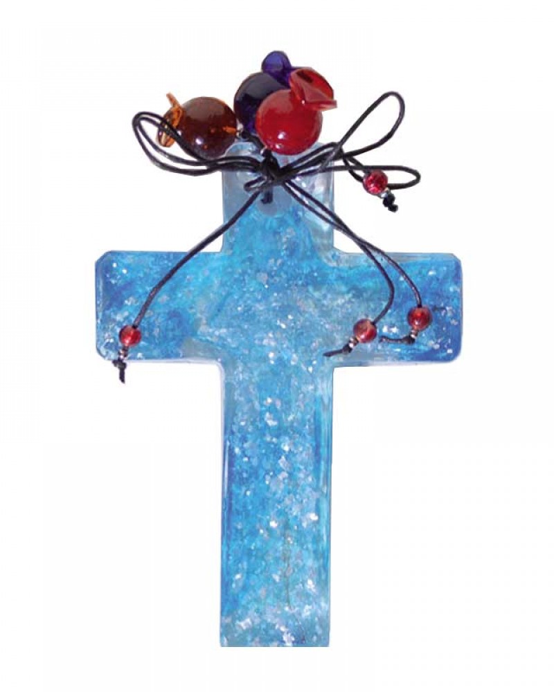 Σταυρός Γυάλινος 025LBL