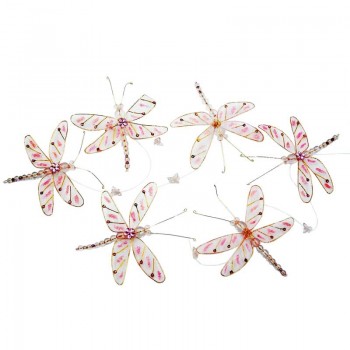 Γιρλάντα Λιβελούλας Ρόζ 1743P