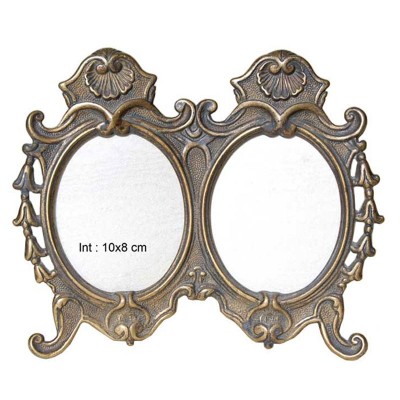 Κορνίζα Μπαρόκ Διπλή Μπρούτζινη 03BR Κορνίζα Μπαρόκ Διπλή Μπρούτζινη 03BR