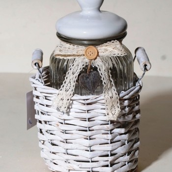 Βάζα Γυάλινα Σκεπαστά