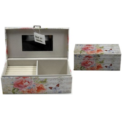 Μπιζουτιέρα Με Λουλούδια 43141D