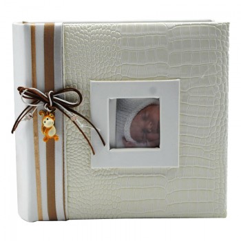 Άλμπουμ Λευκό Διακοσμημένο 18204WT1