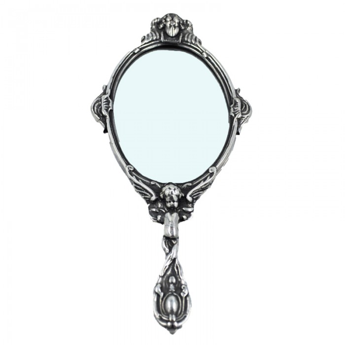 Καθρέφτης Λουδοβίκος XV Μπρούτζος Ασημένιος 057E