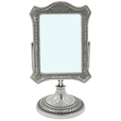 Καθρέφτης Fiore Ασημένιος Μπρούτζινος 061E