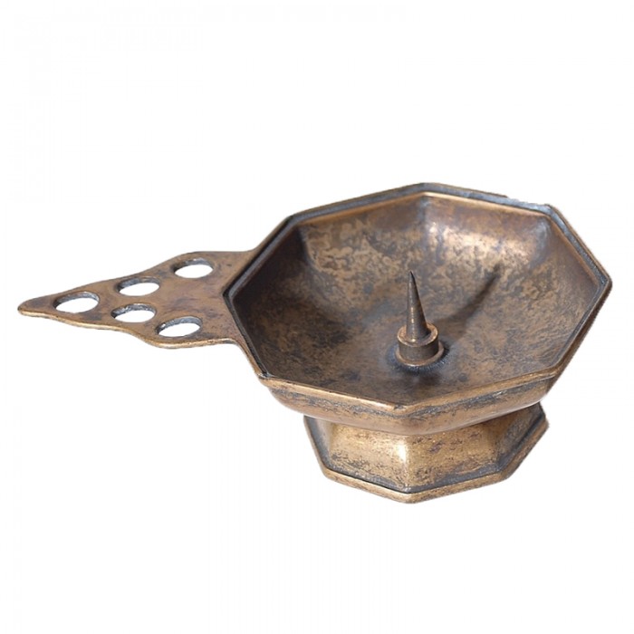 Κηροπήγιο Οκτάγωνο Μπρούτζινο 126BR