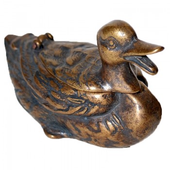 Τασάκι Πάπια Μπρούτζινη 122BR