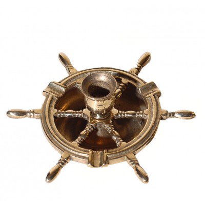 Κηροπήγιο Τιμόνι Μπρούτζινο 140GL Κηροπήγιο Τιμόνι Μπρούτζινο 140GL