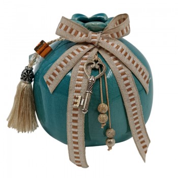 Ρόδι Κεραμικό Διακοσμημένο 2105TQ Ρόδι Κεραμικό Διακοσμημένο 2105TQ