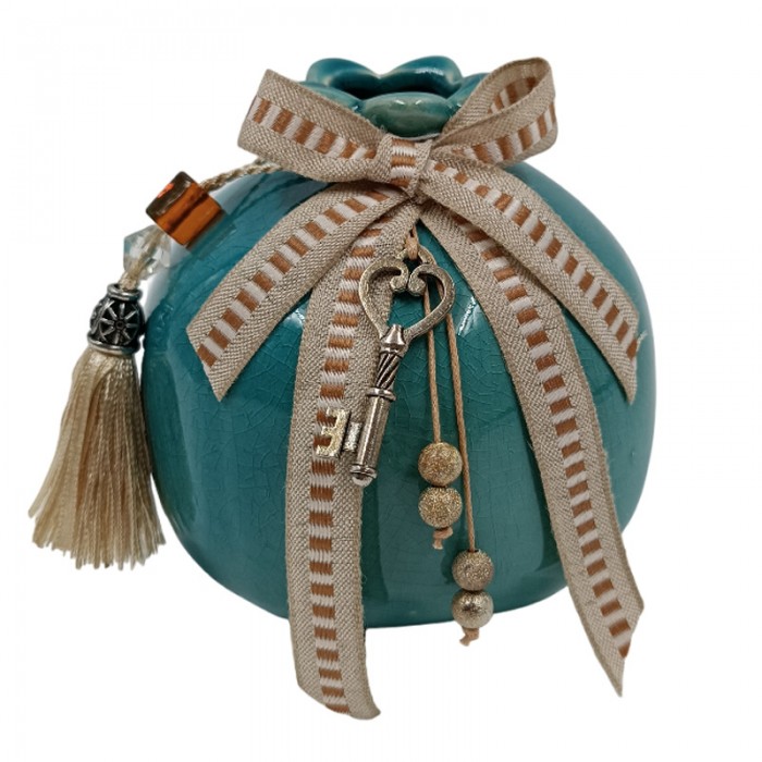 Ρόδι Κεραμικό Διακοσμημένο 2105TQ Ρόδι Κεραμικό Διακοσμημένο 2105TQ