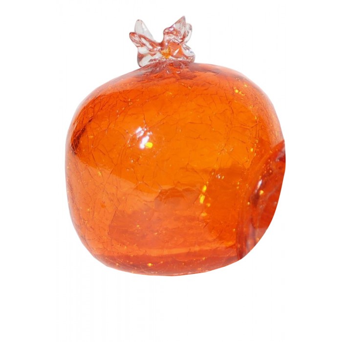 Ρόδι Γυάλινο Κρακελέ 04DOR