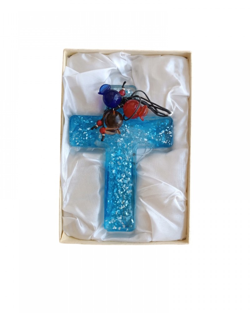 Σταυρός Γυάλινος 025LBL