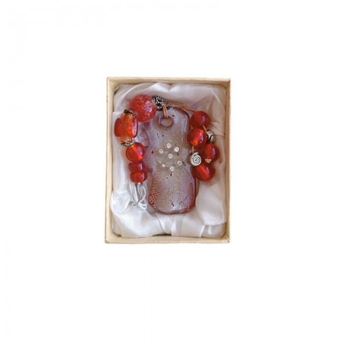 Σταυρός Γυάλινος Κρεμαστός 039RD