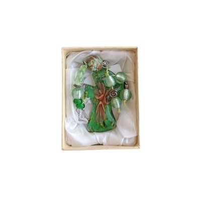 Σταυρός Γυάλινος Κρεμαστός 041RD