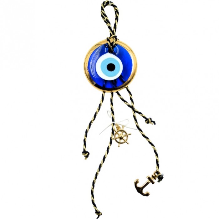 Γούρι Μάτι Με Χρυσές Λεπτομέρειες 2210011