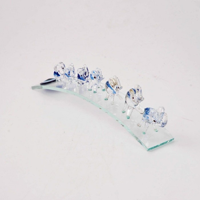 Ελεφαντάκια Επιτραπέζιο Κρύσταλλο 10591