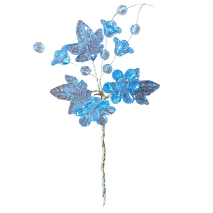 Κλαδάκι Με Κρυσταλλάκια 24625BL