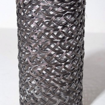 Κηροπήγειο μεταλλική πλέξη