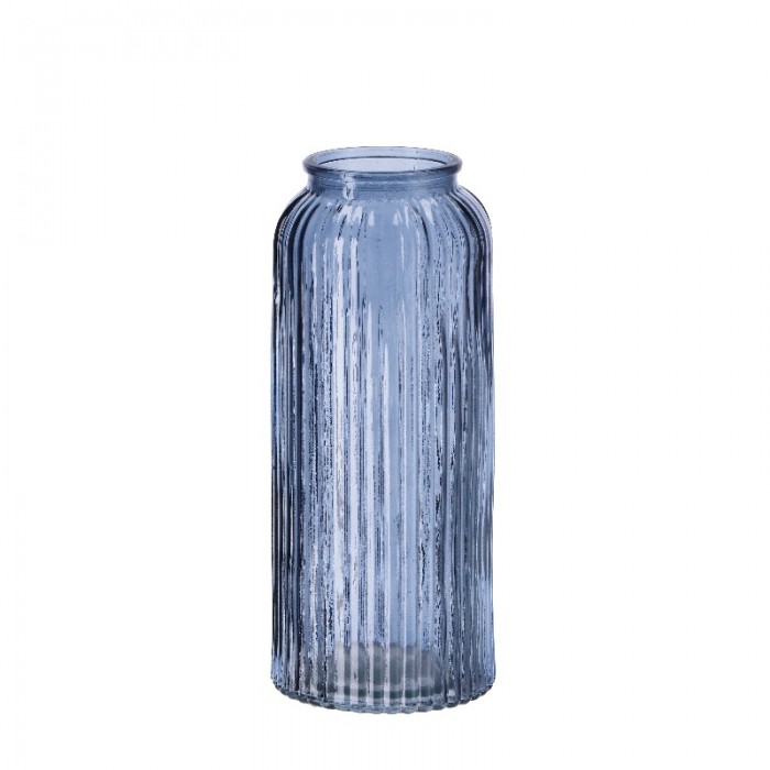 Βάζο Γυάλινο Μπλε 048BL