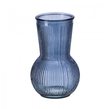 Βάζο Γυάλινο Μπλε 050BL