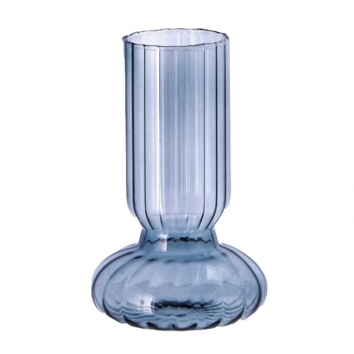 Βάζο Γυάλινο Μπλε 081BL