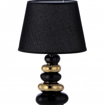 Επιτραπέζιο Φωτιστικό Σε Μαύρες και Χρυσές Αποχρώσεις 100481BK