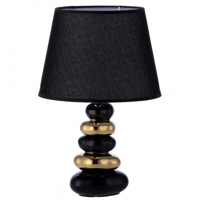 Επιτραπέζιο Φωτιστικό Σε Μαύρες και Χρυσές Αποχρώσεις 100481BK
