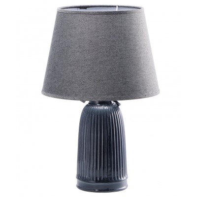 Επιτραπέζιο Φωτιστικό Με Ανάγλυφες Ρίγες 114625GRE