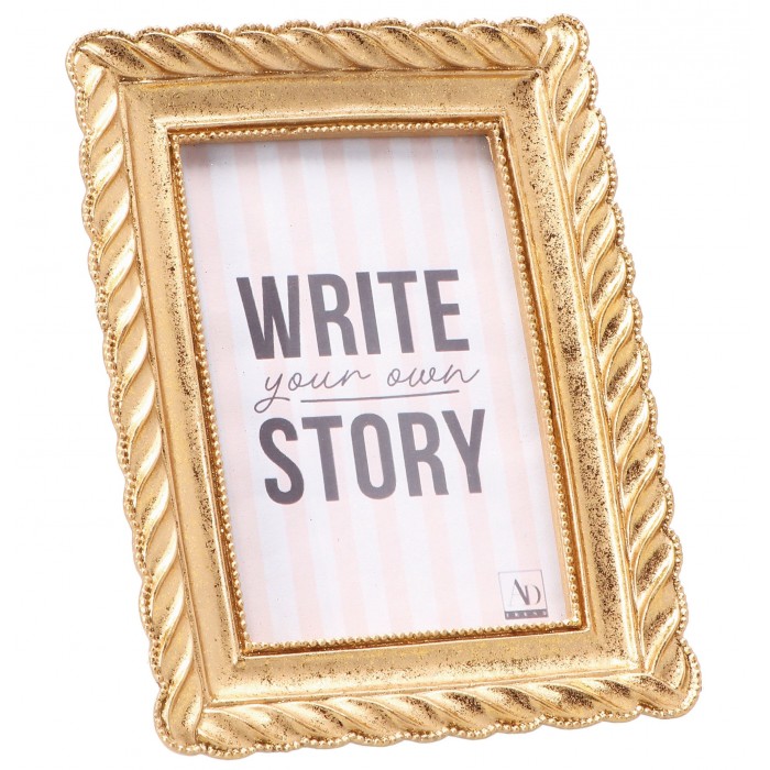 Κορνίζα Χρυσή Με Ανάγλυφα Σχέδια 118347