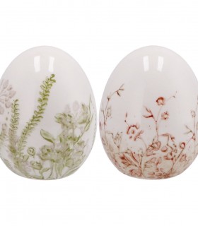 Αυγά Φαγιάνς Με Φύλλα Σ/2 925