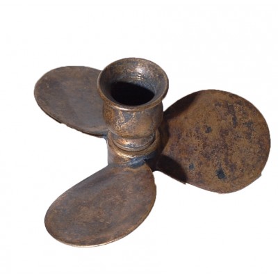 Κηροπήγιο Bάση Έλικας Μπρούτζινο 127BR