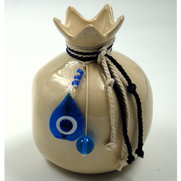 Ρόδι Μπεζ Με Μπλε Μάτι 2103CR